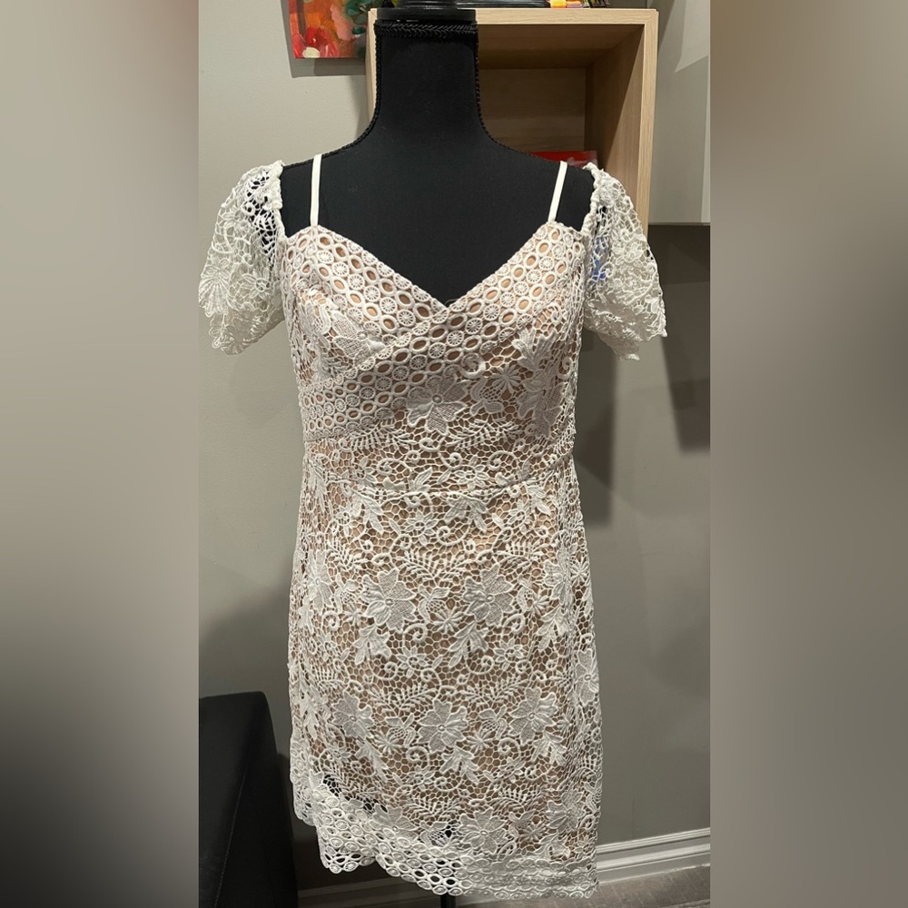 Guess Crochet Mini Dress